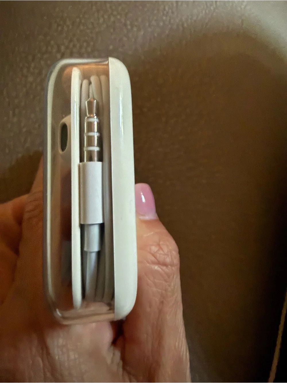 Apple iPhone 4 5 5S 6 6S Earbuds w/ Mic 3.5mm in Original Plastic Case New